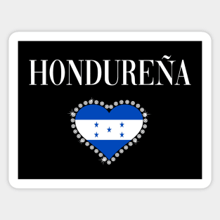 Camiseta de Mujer Hondurena Girl Women T-shirt Sticker